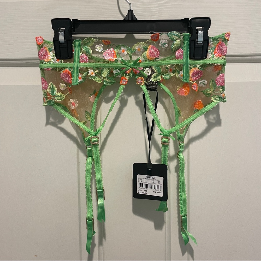 Honey Birdette Lottie Garter Belt